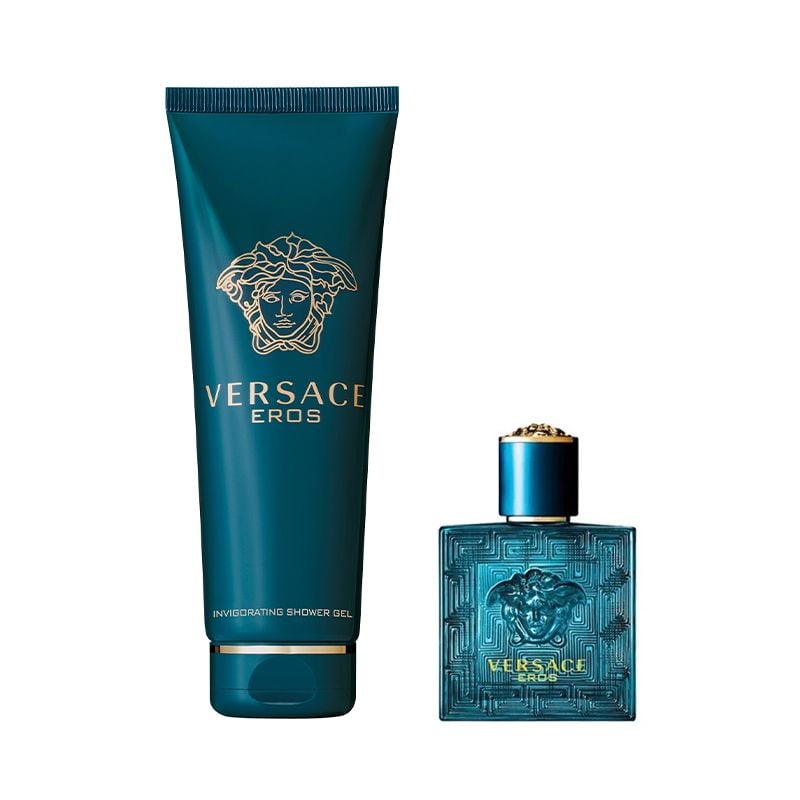 Combo Gel Tắm Hương Nước Hoa Versace Eros Invigorating 250ml Và Nước Hoa Mini Versace Eros EDT 5ml