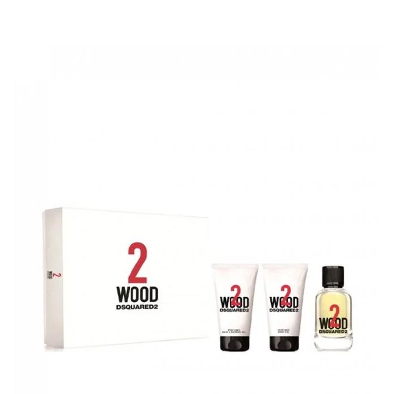 Bộ Quà Tặng Nước Hoa Dsquared2 2 Wood EDT 50ml-50ml-50ml