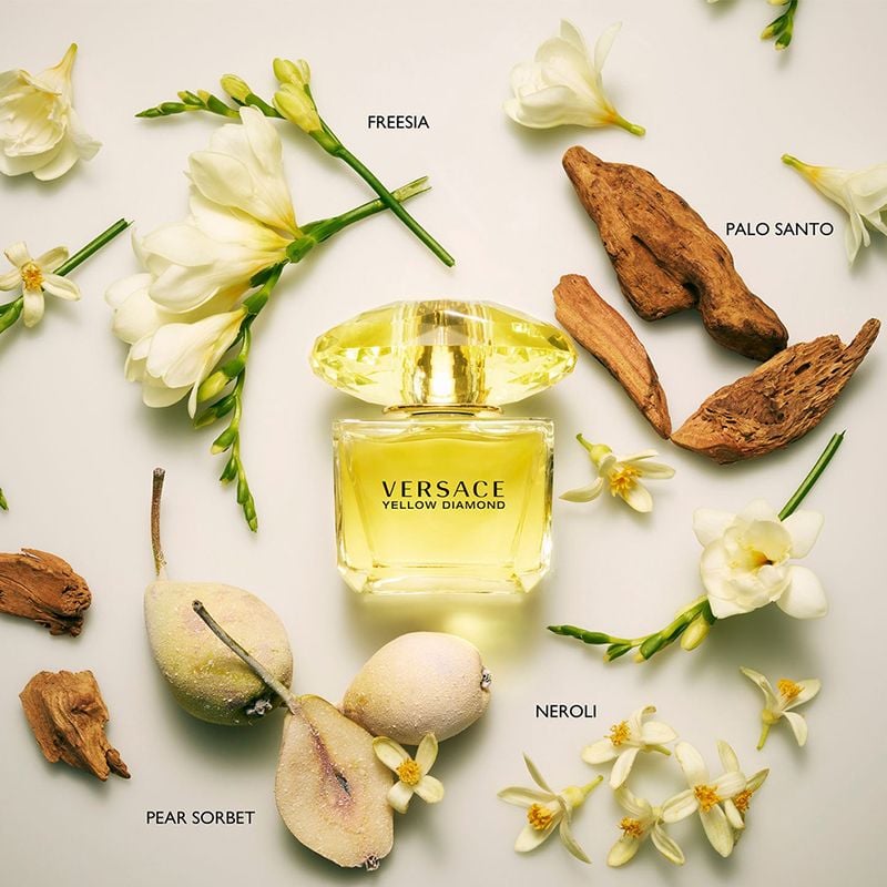 90 Ml Versace Yellow Diamond Dm De Toilette Versace Yellow Diamond