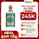 Nước Hoa Unisex 4711 Original Eau De Cologne 100ml(DEAL BOM TẤN 999K)