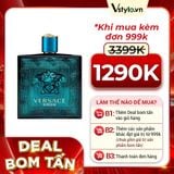 Nước Hoa Nam Versace Eros EDT 200ml (DEAL BOM TẤN 999K)