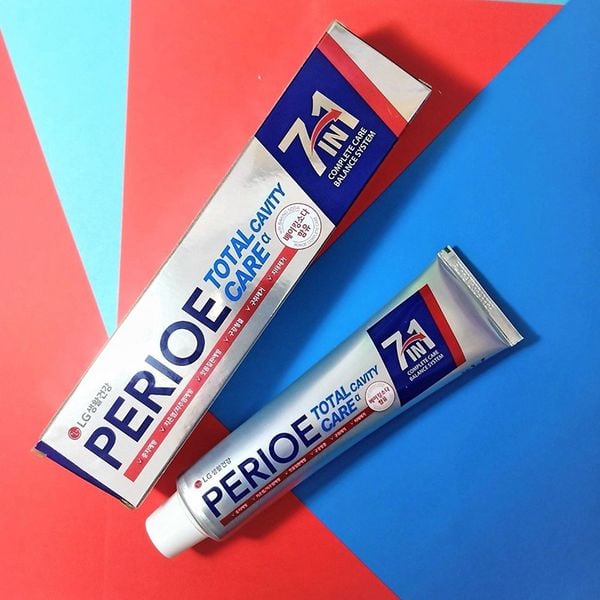 Kem Đánh Răng 7IN1 Perioe Total Cavity Care Bảo Vệ Toàn Diện Ngăn Ngừa Sâu Răng 180g