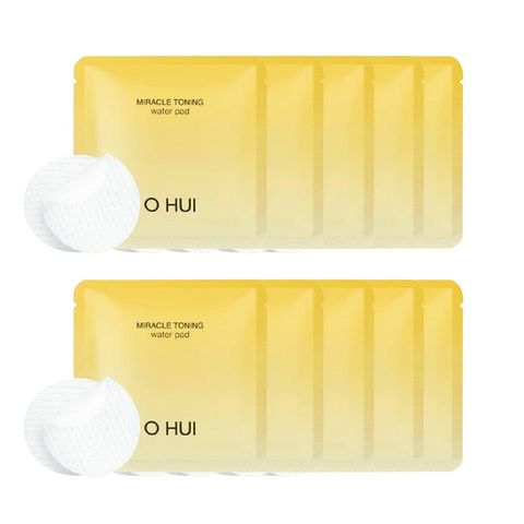 (HSD: 11/2026) Combo 10 Gói Bông Dưỡng Ohui Miracle Toning Water Pad (7mlx10gói)