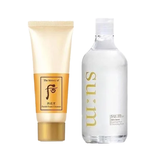Combo Sữa Rửa Mặt Dịu Nhẹ The History Of Whoo Gongjinhyang Facial Cleansing Foam 40ml Và Nước Tẩy Trang Su:m37 Skin Saver Essential Pure Cleansing Water 100ml