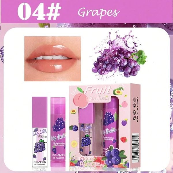 Combo 2 Son Môi Dưỡng ẨM Nội Địa Trung Mẫu NDT348