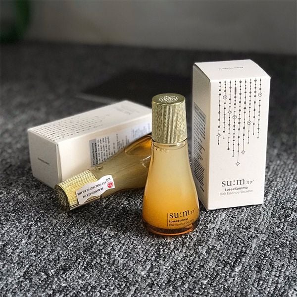 Combo 2 Nước Thần Hoàng Kim Chống Lão Hóa Su:m 37 LosecSumma Elixir Essence 20mlx2