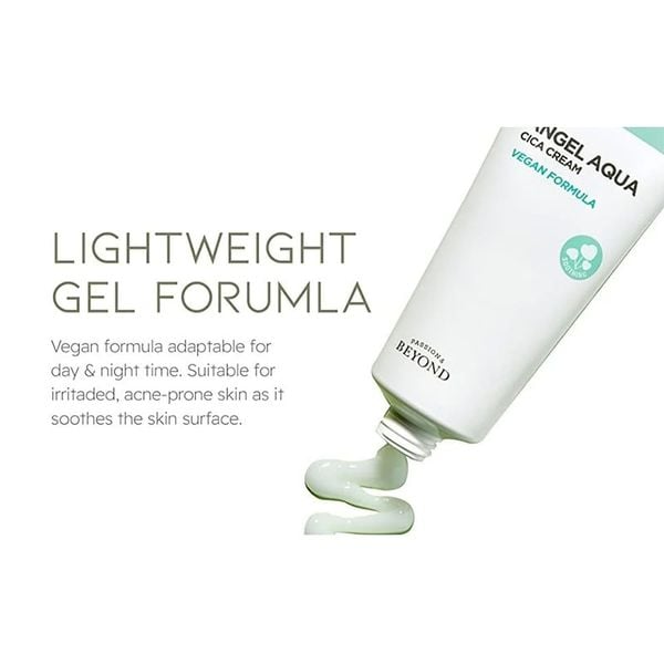 Full Size Kem Dưỡng Phục Hồi Beyond Angel Aqua Cica Cream 150ml (Hàng tách set)