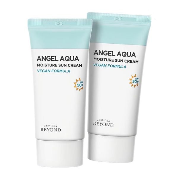 (HSD: 7/2026) Full Size Bộ Kem f168bet Beyond Angel Aqua Moisture Sun Cream 50mlx2pcs
