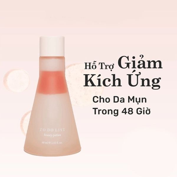 (HSD: 5/2026) Serum Trị Mụn Dịu Da To Do List-Beauty Potion 60ml