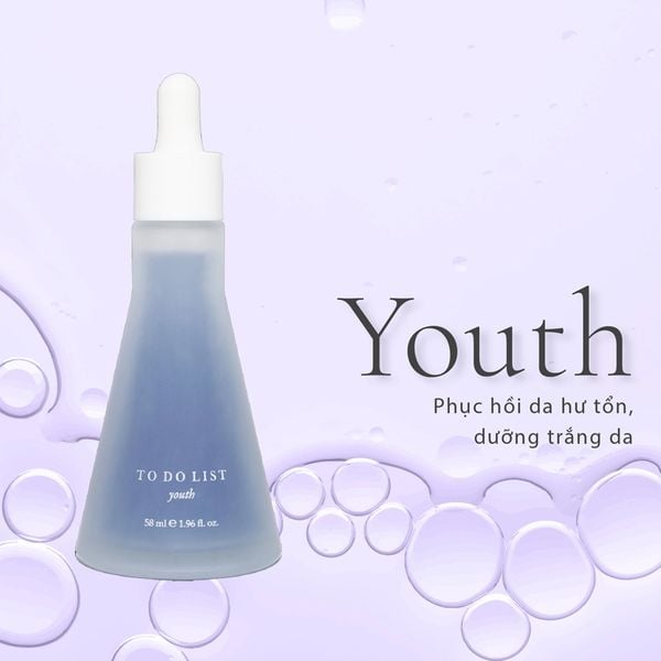 Serum Dưỡng Phục Hồi Tái Tạo Cao Cấp To Do List-Youth 58ml