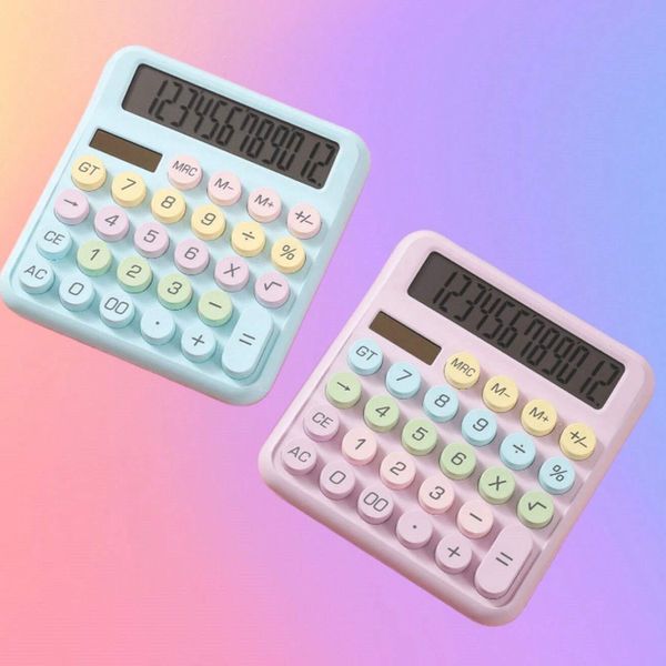 Máy Tính Màu Vàng Chanh Mẫu BOO003