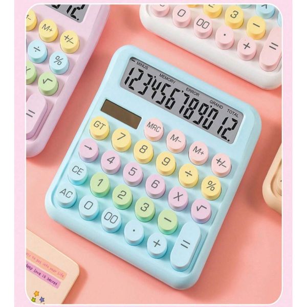 Máy Tính Màu Vàng Chanh Mẫu BOO003