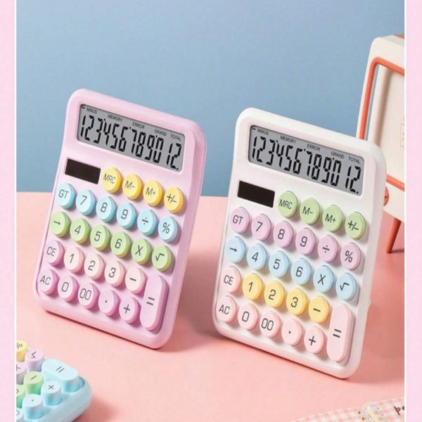 Máy Tính Màu Vàng Chanh Mẫu BOO003