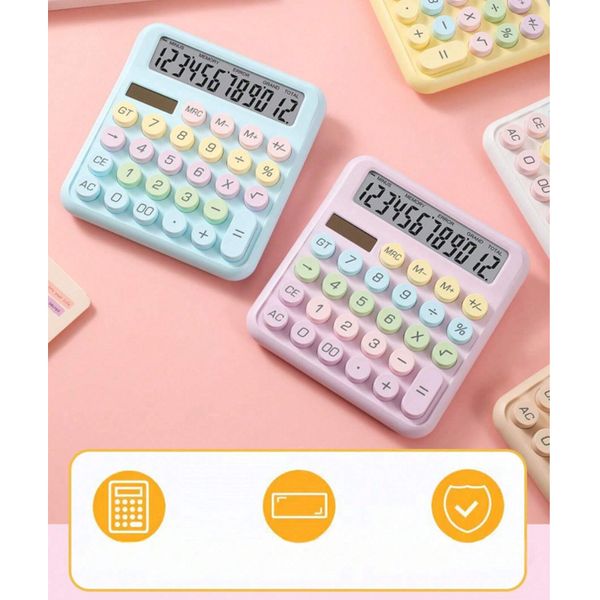 Máy Tính Màu Vàng Chanh Mẫu BOO003