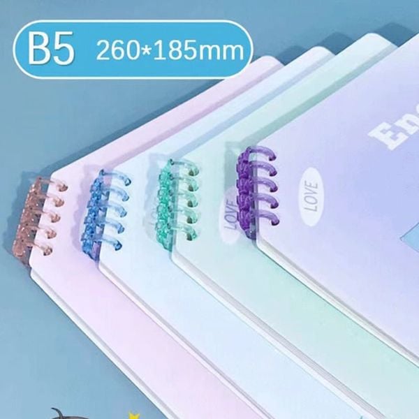 Sổ Viết Tiện Lợi Khổ B5 Màu Hồng Mẫu BOO031