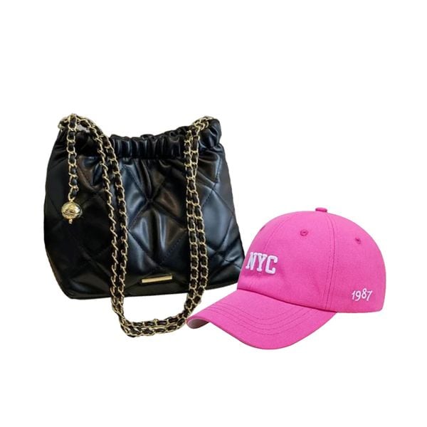 Combo Túi Nữ Black.White Mẫu BW080 Và Nón Thời Trang Black.White Mẫu BWN003