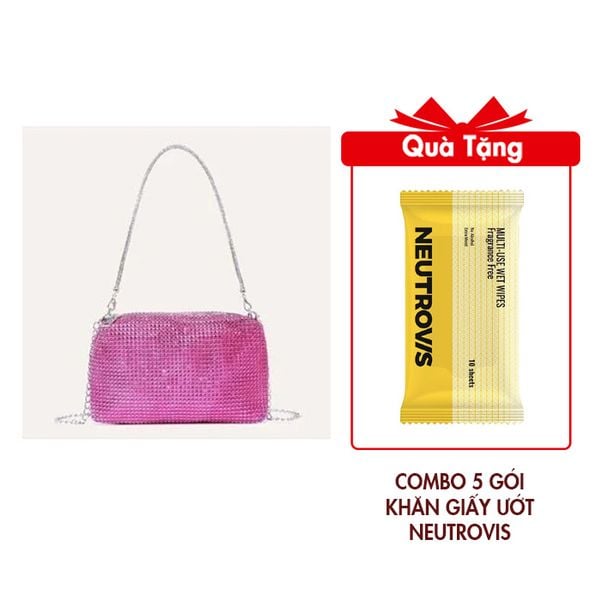 Túi Nữ Black.White Mẫu BW082 Tặng Combo 5 Gói Khăn Giấy Ướt Neutrovis
