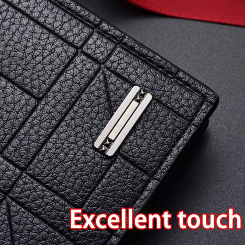 Billetera de Cuero Sintético Elegante: Estilo y Funcionalidad en una Sola Pieza - Billetera de Cuero Sintético Elegante