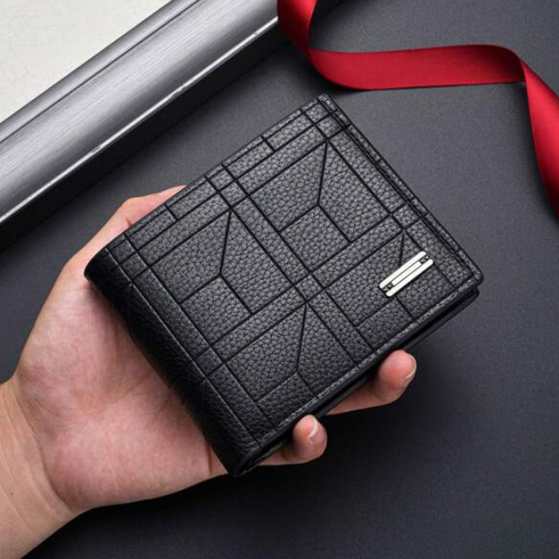 Billetera de Cuero Sintético Elegante: Estilo y Funcionalidad en una Sola Pieza - Billetera de Cuero Sintético Elegante