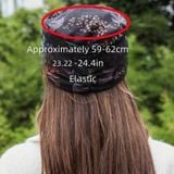 Nón Thời Trang Black.White mẫu BWN080 Màu hoa đen