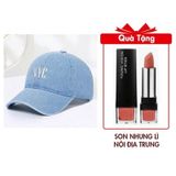 Mũ Bóng Chày Màu Xanh Hải Quân Mẫu BWN101 Tặng 1 Thỏi Son Nhung Lì Nội Địa Trung
