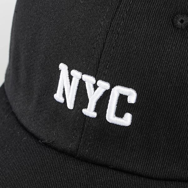 Mũ Bóng Chày Màu Đen Black.White Mẫu BWN105