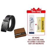 Combo Thắt Lưng Nam BW Mẫu BWTL022 Và Ví Nam Black.White Mẫu BW105