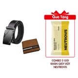 Combo Thắt Lưng Nam BW Mẫu BWTL022 Và Ví Nam Black.White Mẫu BW105