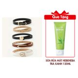 Combo 5 Thắt Lưng Nữ Thời Trang Mẫu BWTL077 Tặng Sữa Rửa Mặt Chiết Xuất Trà Xanh Hebeheba 120ml
