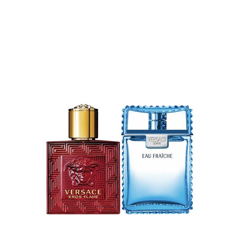 Combo Nước Hoa Mini Versace Eros Flame Edp 5ml - Versace Man Eau Fraiche Edt 5ml