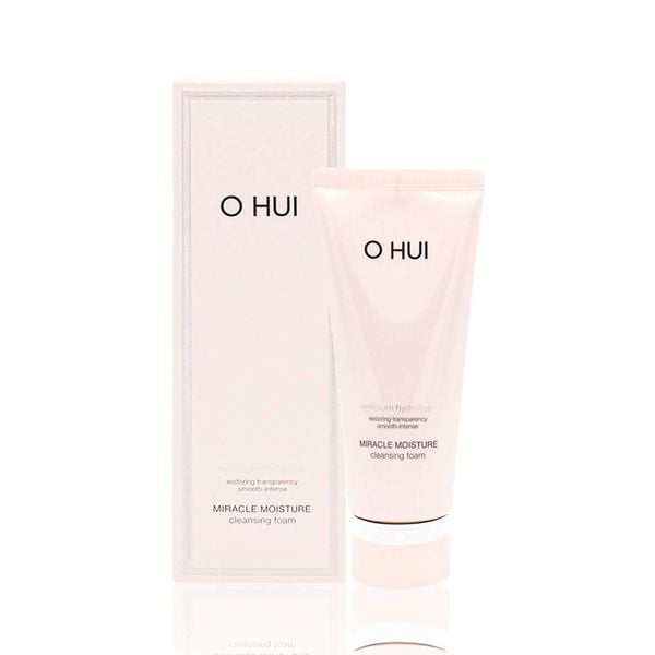 Full Size Sữa Rửa Mặt Dưỡng Ẩm Ohui Miracle Moisture Cleansing Foam 200ml