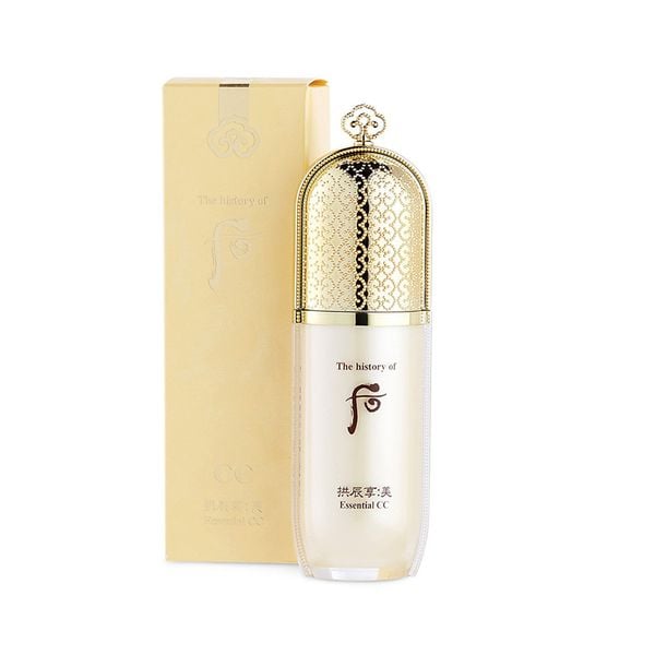 Full Size Kem CC Trang Điểm Whoo Mi Essential CC Cream SPF25/PA++ 40ml