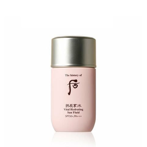 (HSD: 7/2026) Full Size Kem Chống Nắng Whoo Gongjinhyang Soo Vital Hydrating Sun Fluid SPF50+,PA+++ 60ml