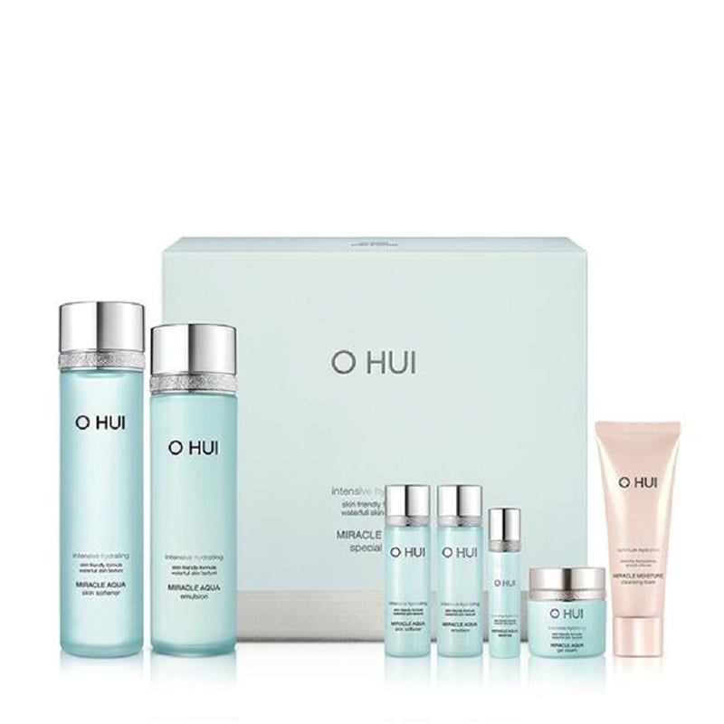 Full Size Bộ sản phẩm Dưỡng Da OHUI Miracle Aqua Set 280ml