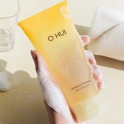 Full Size Sữa Rửa Mặt Oven Miracle Toning Jelly Cleanser Ohui 180ml