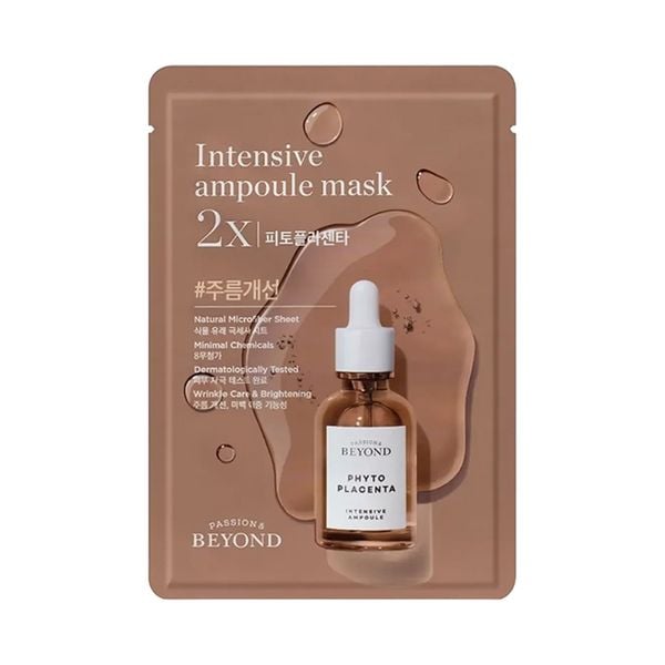 Mặt Nạ Siêu Dưỡng Chất Beyond Intensive Ampoule Mask 2X Phyto Placenta 25ml