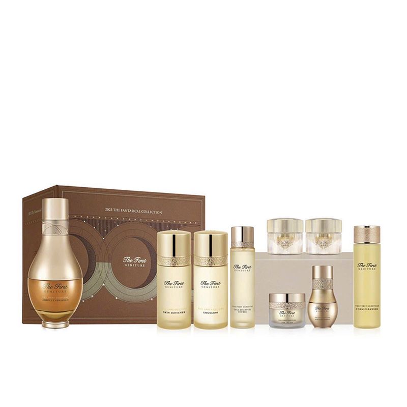 Full Size Bộ Tinh Chất Vàng Ohui The First Geniture Ampoule Advanced 80ML Special Set