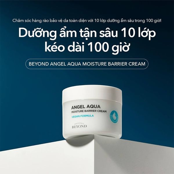 Full Size Kem Dưỡng Ẩm Beyond Angel Aqua Moisture Barrier Cream 150ml (Hàng tách set)