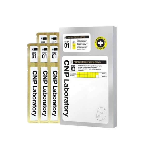 Full Size Bộ 5 Mặt Nạ Keo Ong Tái Tạo Da CNP Laboratory Propolis Energy Ampule (5 x 41.5ml)