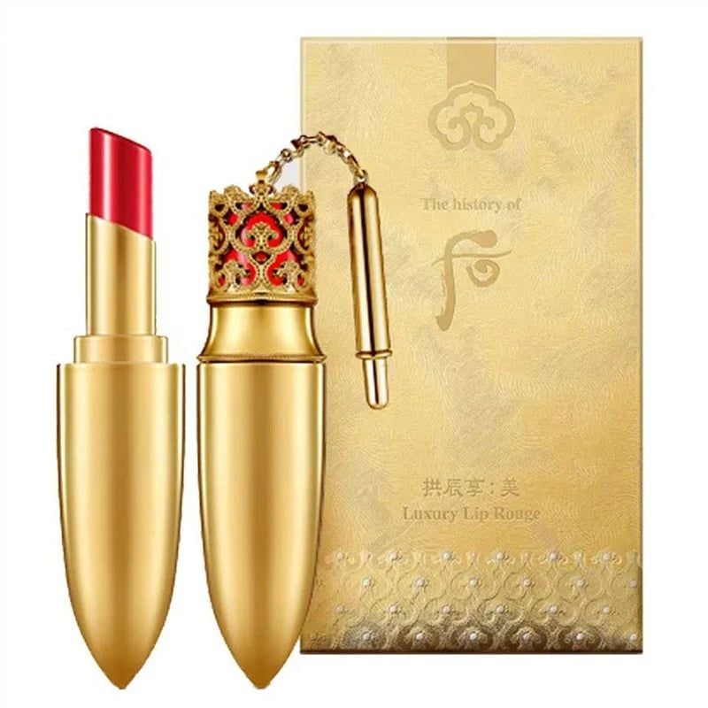 Full Size Son Môi cao cấp The History of Whoo Gongjinhyang Mi Luxury Lip Rouge (#55 Real Red)