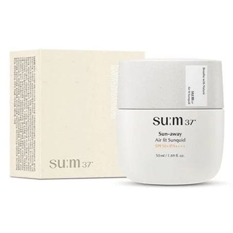 Kem Chống Nắng Dạng Sữa Su:m37 Sun Away Air Fit Sunquid SPF50+/PA++++ 50ml (Hàng tách set)