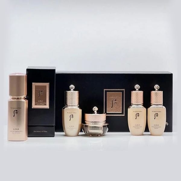 Full Size Bộ Kem Dưỡng Mắt Tái Sinh Whoo Cheonyuldan Ultimate Regenerative Eye Lift Cream Set 5pcs