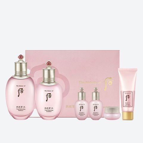 Full Size Nước Hoa Hồng Cấp Ẩm Whoo Gongjinhyang Soo Vital Hydrating Balancer 150ml (Hàng tách set)