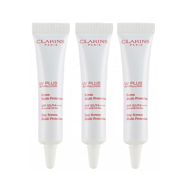 Combo 3 Kem Chống Nắng Clarins Uv Plus Rose Trial 10mlx3