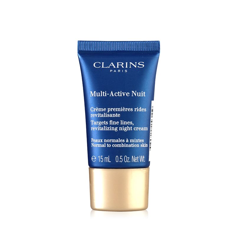 Kem Dưỡng Da Ban Đêm Ngăn Ngừa Lão Hóa Cho Da Thường Đến Da Hỗn Hợp Clarins Multi-Active Night Cream Normal To Combination Skin 15ml