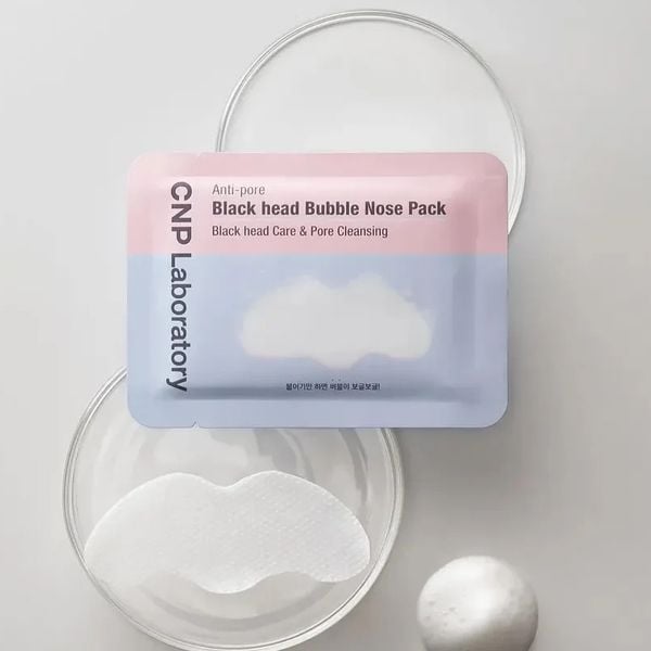 Combo 10 Mặt Nạ Sủi Bọt Thanh Lọc Mụn Đầu Đen Vùng Mũi CNP Anti-Pore Blackhead Bubble Nose Pack 4gx10