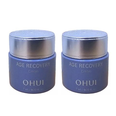 (HSD: 1/2027) Combo 2 Kem Dưỡng Chống Lão Hoá Ohui Age Recovery Cream 7mlx2 (Hàng tách set)