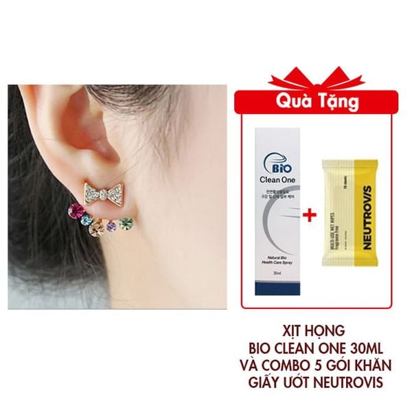Nữ Trang Daisy Mẫu DAJN082 Tặng Combo 5 Gói Khăn Giấy Ướt Neutrovis + Xịt Họng Bio One 30ml
