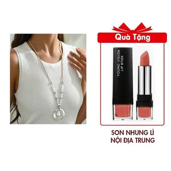 Nữ Trang Daisy Mẫu DAJN314 Tặng 1 Thỏi Son Màu Có Dưỡng Nội Địa Trung Giao Màu Ngẫu Nhiên