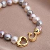 Vòng Tay Ngọc Trai Tự Nhiên Mạ Vàng 14K Mẫu DAJN339